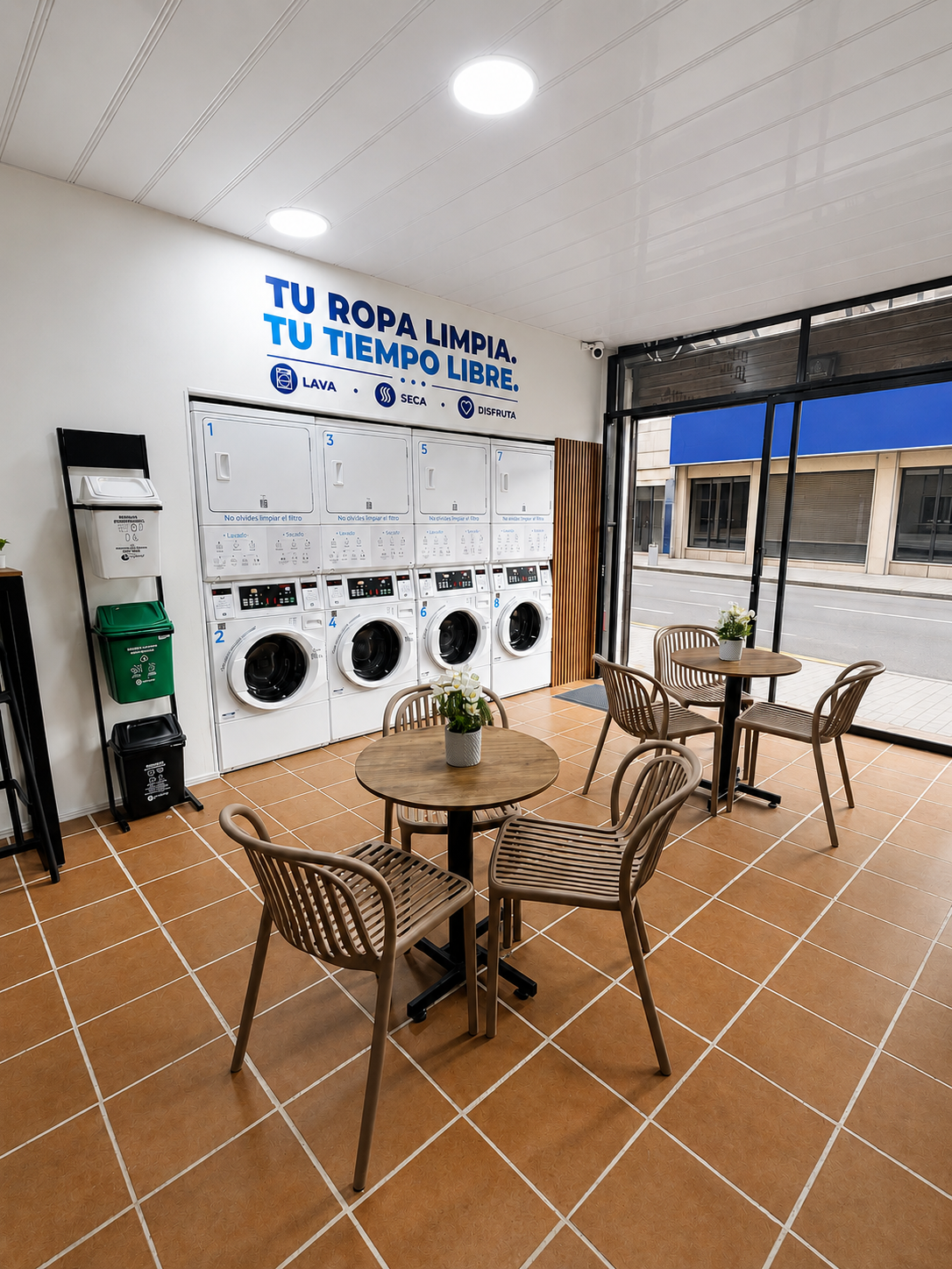 Zona de espera BluWash